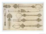 Persian Design for Everyday Silver Cutlery, from 