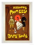 Buy Reproduction of a Poster Advertising "Abbotts Phit-Eesi Boots and Shoes" at AllPosters.com
