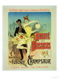 Reproduction of a Poster Advertising