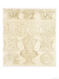 Buy Design for a Mosque Lamp, from "Art and Industry," Published by Delatre, Paris, 1857 at AllPosters.com
