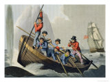 Buy A Ship's Boat Attacking a Whale at AllPosters.com