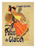 Buy Reproduction of a Poster Advertising the "Palais De Glace," Champs Elysees, Paris, 1896 at AllPosters.com
