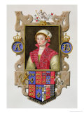 Buy Portrait of Anne Boleyn 2nd Queen of Henry VIII from "Memoirs of the Court of Queen Elizabeth" at AllPosters.com