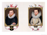 Buy Double Portrait of Sir Francis Drake and Sir Martin Frobisher at AllPosters.com