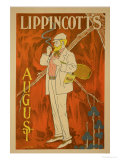 Reproduction of a Poster Advertising the August Issue of