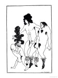 The Lacedaemonian Ambasadors, Illustration from Lysistrata by Aristophanes 1896