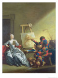 Buy The Harlequin Painter, circa 1742 at AllPosters.com