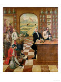 Buy The Apothecary C. Morelot in His Pharmacy, 1751 at AllPosters.com