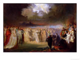 Buy Frederic Chopin in Concert at the Hotel Lambert, Paris, 1840 at AllPosters.com