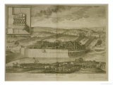 Buy The Machine at Marly, from "Les Plans, Profils Et Elevations Des Ville Et Chateau De Versailles" at AllPosters.com
