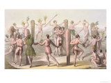 Buy Dances of the Native Inhabitants of Virginia, circa 1820 at AllPosters.com