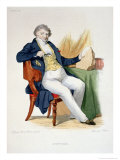 Buy Georges Cuvier (1769-1832) Illustration from "Le Plutarque Francais" at AllPosters.com