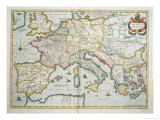 Buy The Empire of Charlemagne from "Le Nouveau Theatre Du Monde," 1639 at AllPosters.com