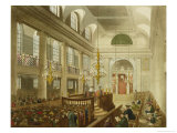 Buy Synagogue, Dukes Place, Houndsditch, from Ackermann's "Microcosm of London" at AllPosters.com