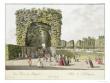 Buy Part of the Garden at Ausgarten, Vienna, from "Pleasure Gardens in and Around Vienna" at AllPosters.com