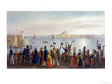 Buy The Royal Squadron Entering St. Aubin's Bay, 2nd September 1846 at AllPosters.com