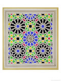 Buy Mosaic Pavement in the Dressing Room of Sultana, Alhambra, from the Arabian Antiquities of Spain at AllPosters.com