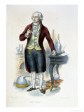 Buy Antoine Laurent De Lavoisier (1743-94) Illustration from "Le Plutarque Francais" at AllPosters.com