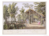 Buy View of the Reisenberg Gardens Near the City of Vienna at AllPosters.com