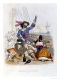 Morgan the Buccaneer in 1668, from 