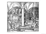 Buy The Questioning, Illustration from a Book by Cicero Teutsch, Augsbourg, 1533 at AllPosters.com