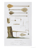 Buy Society Islands: Pangas, Fishing Hooks and Other Tools at AllPosters.com