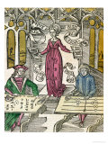 Buy Allegory of Arithmetic, from "Margarita Philosophica," 1504 at AllPosters.com
