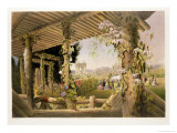 Buy View from the Rustic Seat, Shrublands, from "The Gardens of England," Published 1857 at AllPosters.com