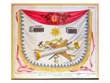 Buy A Masonic Apron, 1826 at AllPosters.com