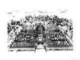 Buy Gardens of Yuan Ming Yuan, Peking, 1783-86 at AllPosters.com
