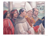 The Death of St. Francis, Scene from the Cycle of the Life of St. Francis of Assisi, 1486 (Detail)