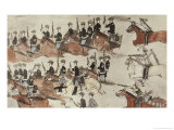 Buy Major Marcus Reno's Retreat Before the Indian Counter-Attack at AllPosters.com