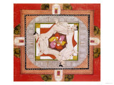 Buy Tantric Miniature Depicting Three Women Forming a Chain at AllPosters.com