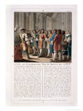Buy The Prince De Conti Praises the Duke of Luxembourg after His Victory at the Battle of Neerwinden at AllPosters.com