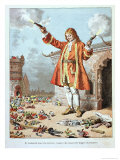 Buy Ils Tomberent Tous a La Renverse, Comme S'Ils Eussent Ete Frappes Du Tonnere at AllPosters.com