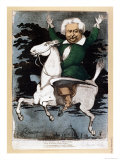 Buy Caricature of Alexandre Dumas Pere as a Musketeer, Illustration from "La Marotte," 1868 at AllPosters.com