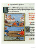 Ferrymen on the River Seine