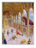 Buy Gulliver at Lilliput, Illustration from a French Edition of "Gulliver's Travels," circa 1900 at AllPosters.com