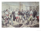 Buy French Legionnaires in Morocco at a Burial, Illustration from "Le Pelerin," 25th August 1907 at AllPosters.com