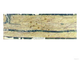 The Gallo-Roman Segment of the Peutinger Table, Facsimile of the 3rd Century Original