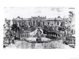 Buy Palace of the Calm of the Sea and the Water Clock, Garden of Yuan Ming Yuan, Peking, 1783-86 at AllPosters.com