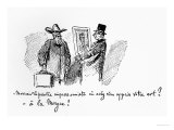 Buy Caricature About Painting; Mr. Impressionist Painter, Where Have You Learned Your Art? at AllPosters.com