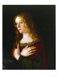 Mary Magdalene, Detail from the Virgin and Child with St. Catherine and Mary Magdalene, circa 1500