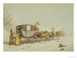 Buy Carriage on Sledges, Etched, Published 1803 at AllPosters.com