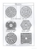 Buy Mazes, circa 1900 at AllPosters.com