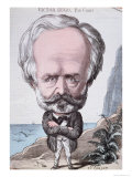 Victor Hugo on Jersey Rock, 1867
