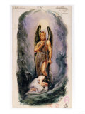 Buy Costume Design for "The Devil in Love," a Ballet after the Original Work by Jacques Cazotte 1840 at AllPosters.com