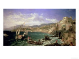 Buy View of Genoa, 1854 at AllPosters.com
