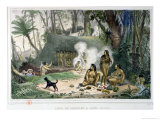 Buy Village of Cabocles in Cantagalo, from "Voyage Pittoresque Et Historique Au Bresil" at AllPosters.com