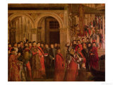 The Miracle of the Relic of the True Cross on the Rialto Bridge, 1494 (Detail)